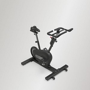 3D Exercise Spin Bike Low-poly model