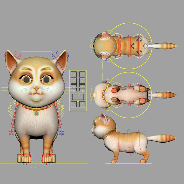 Catroyal cat 3D model - TurboSquid 1614282