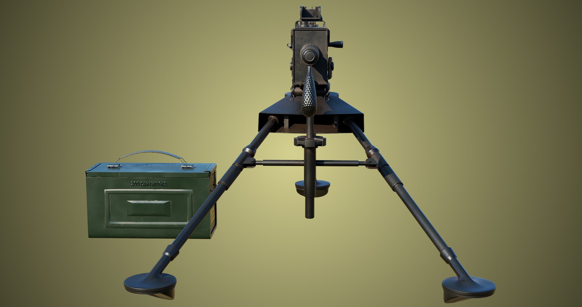 M1919 Browning Gun PBR Unity UE Arnold V-Ray Textures Included 3D model https://p.turbosquid.com/ts-thumb/id/2bKx7z/2d/gun03_0034/jpg/1650689958/1920x1080/fit_q87/d2948136a6b6c50c0ecde00181d86f0d7edd1ef0/gun03_0034.jpg