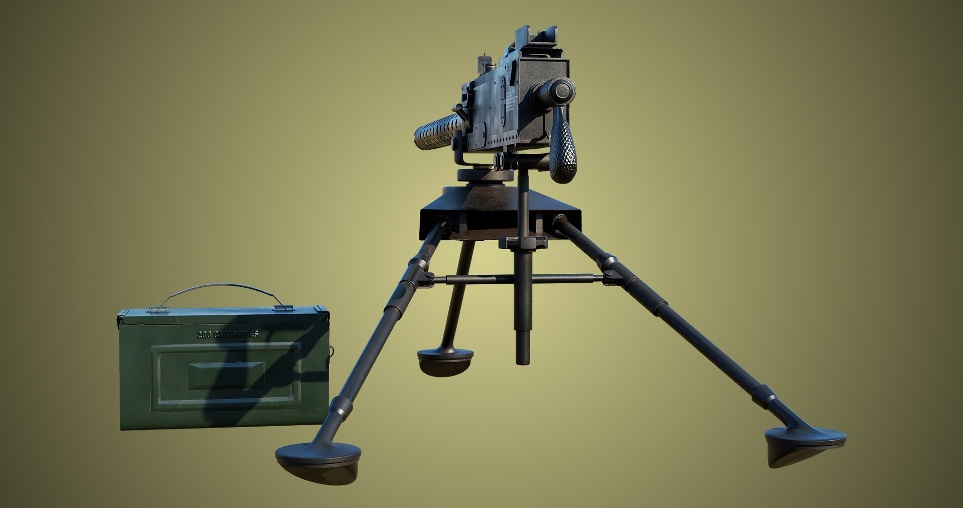 M1919 Browning Gun PBR Unity UE Arnold V-Ray Textures Included 3D model https://p.turbosquid.com/ts-thumb/id/2bKx7z/AW/gun03_0018/jpg/1650689486/1920x1080/fit_q87/ec2ea21fd7efab9cc8481c6643a7728ff040a382/gun03_0018.jpg