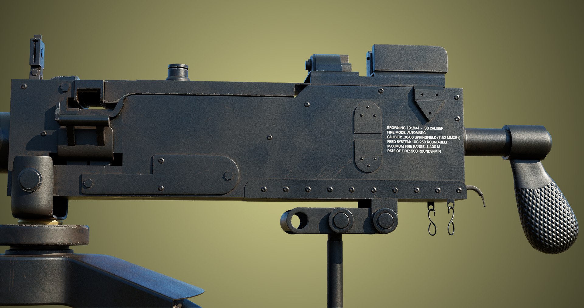 M1919 Browning Gun PBR Unity UE Arnold V-Ray Textures Included 3D model https://p.turbosquid.com/ts-thumb/id/2bKx7z/PE/gun03_0024/jpg/1650689925/1920x1080/fit_q87/8cd0847446f30b5144286ab1f6f9e5dd77725693/gun03_0024.jpg