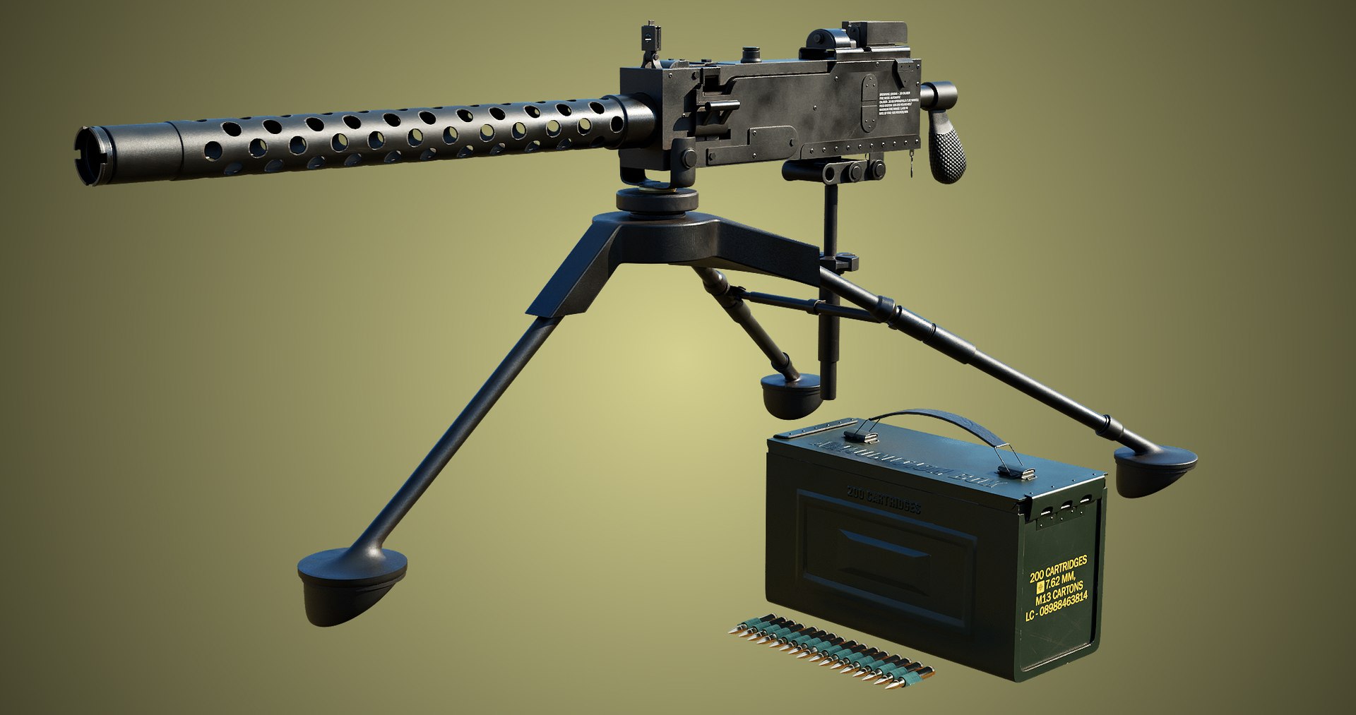 M1919 Browning Gun PBR Unity UE Arnold V-Ray Textures Included 3D model https://p.turbosquid.com/ts-thumb/id/2bKx7z/kV/gun03_0037/jpg/1650689972/1920x1080/fit_q87/edbb0a8a9600d084b98301e5a36056e50136aec8/gun03_0037.jpg