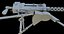 M1919 Browning Gun PBR Unity UE Arnold V-Ray-Texturen enthalten
