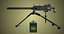 M1919 Browning Gun PBR Unity UE Arnold V-Ray-Texturen enthalten