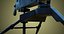 M1919 Browning Gun PBR Unity UE Arnold V-Ray-Texturen enthalten
