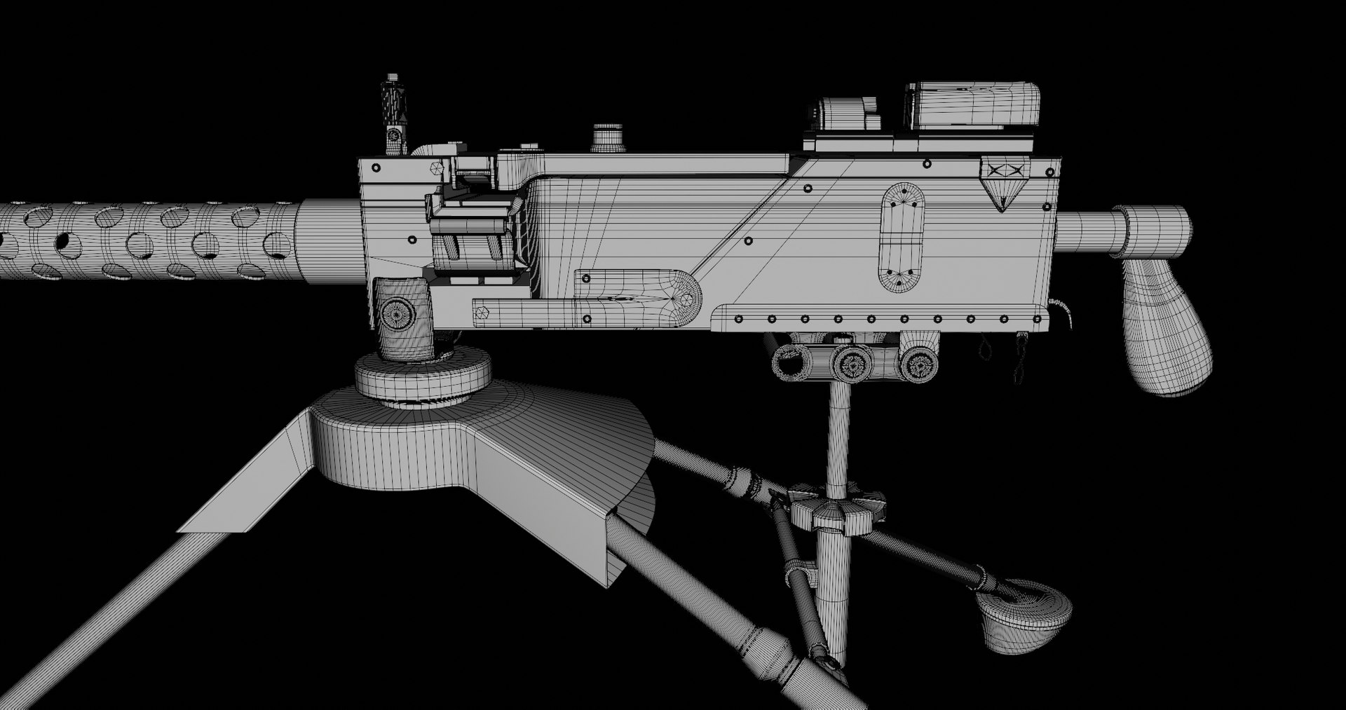 M1919 Browning Gun PBR Unity UE Arnold V-Ray Textures Included 3D model https://p.turbosquid.com/ts-thumb/id/2bKx7z/oG/wireframe2/jpg/1650731681/1920x1080/fit_q87/b683c25b5a4f5e1d5e79c8b099efc4c44b4d1f2d/wireframe2.jpg