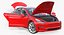Tesla Rigged Cars 3D Models Collection 3