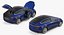 Tesla Rigged Cars 3D Models Collection 3