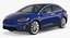 Tesla Rigged Cars 3D Models Collection 3