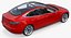 Tesla Rigged Cars 3D Models Collection 3