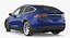 Tesla Rigged Cars 3D Models Collection 3