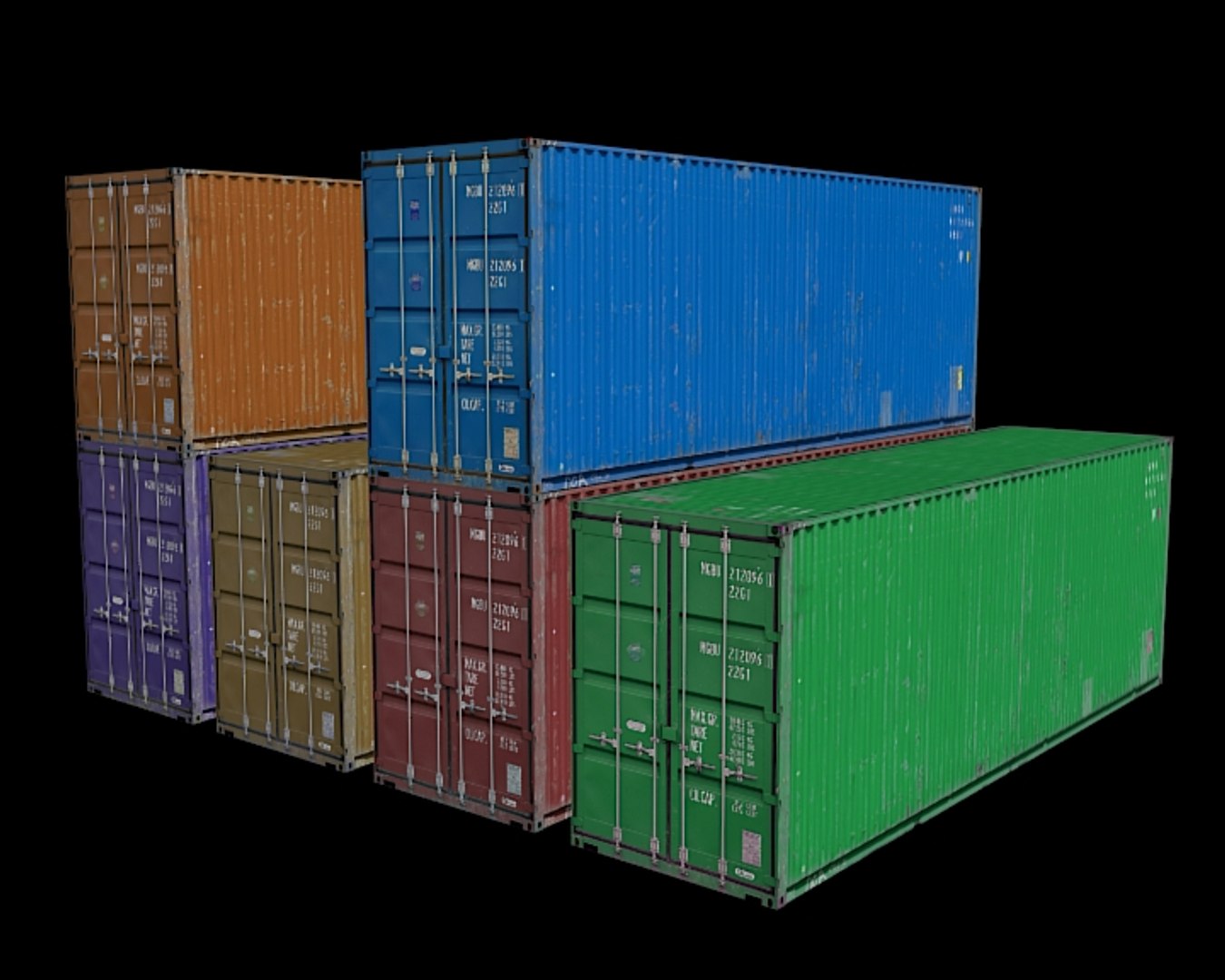 Container 3d Max