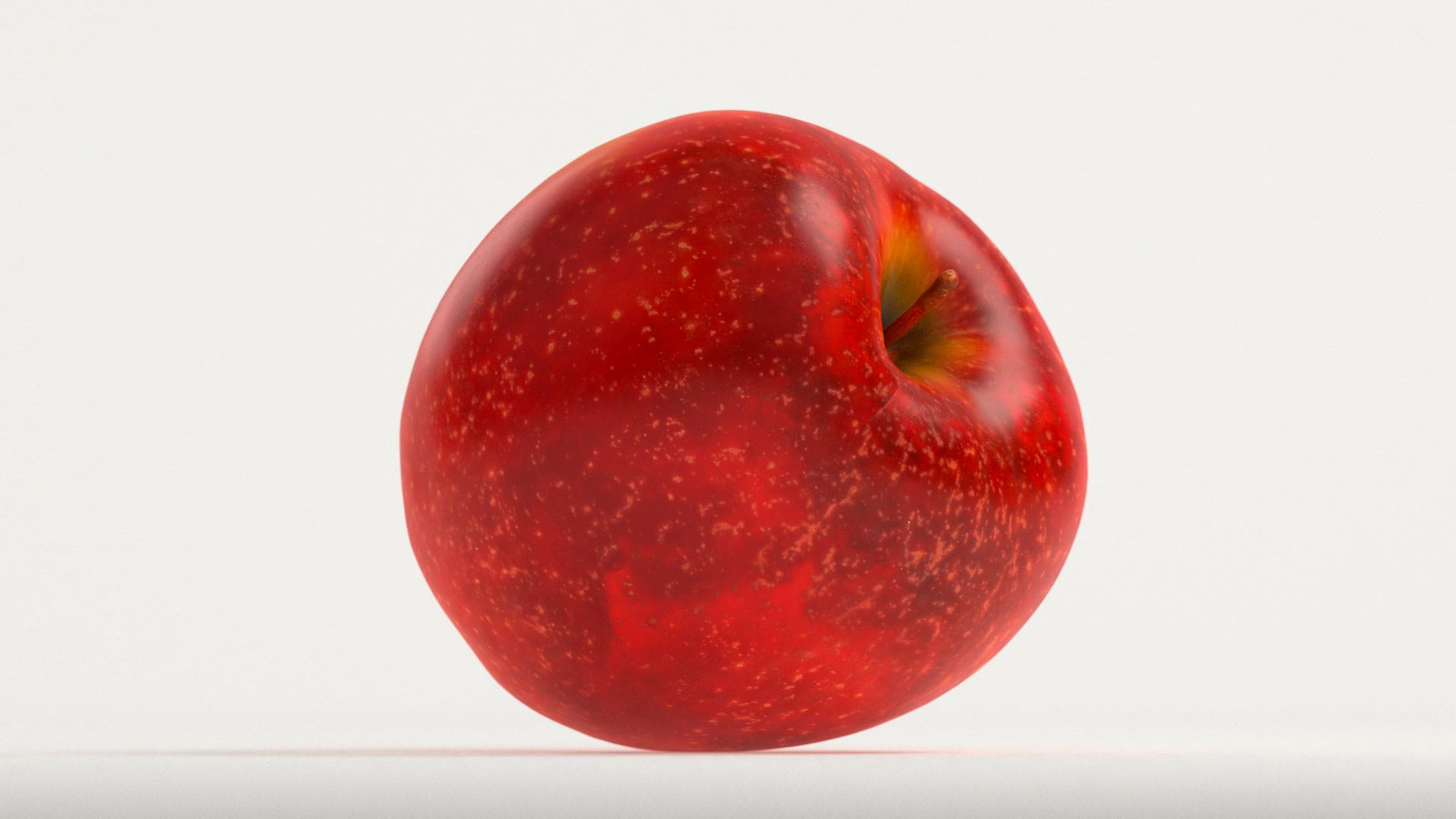Apple Red 3D Model - TurboSquid 1787922