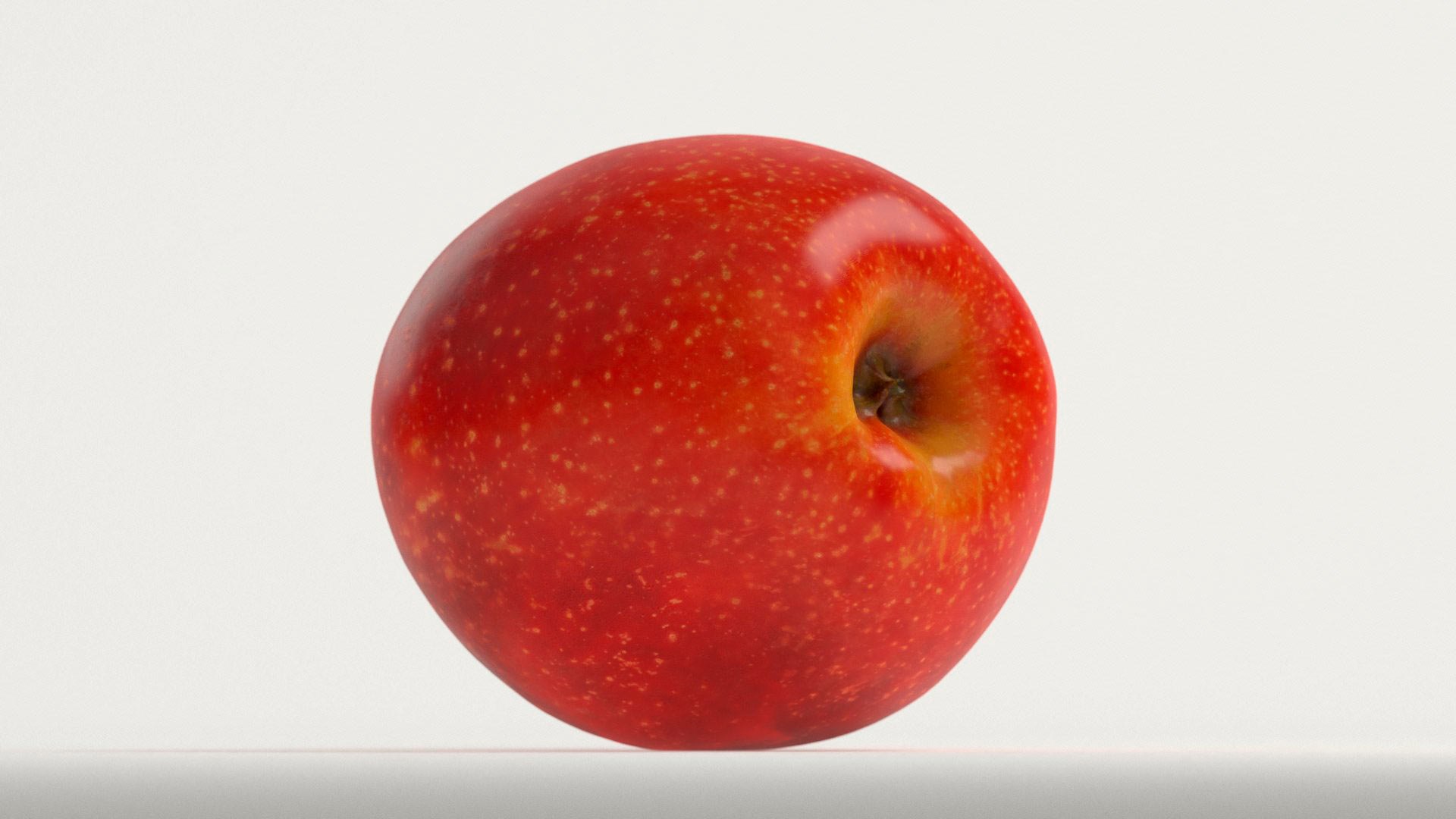 Apple Red 3D Model - TurboSquid 1787922