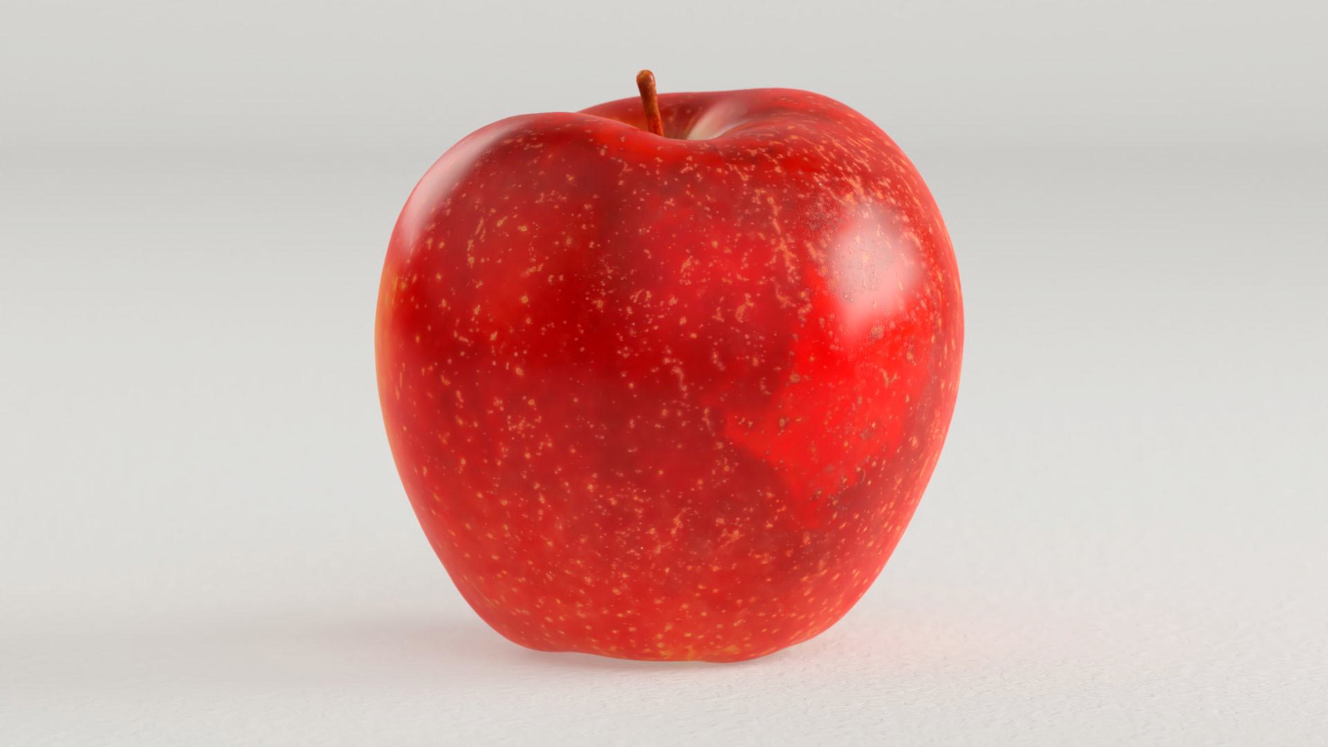 Apple Red 3D Model - TurboSquid 1787922