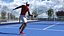 Black Elderly Man Playing Tennis 3D