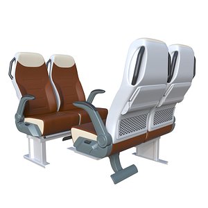 3D iveco bus seats