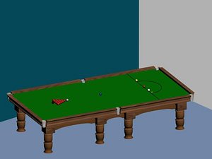 maya snooker table