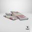 50 Pounds Banknotes in Three Packs