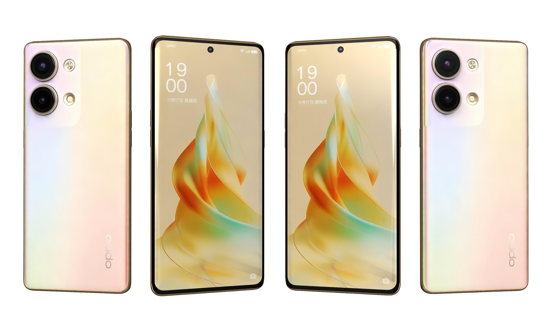 3D OPPO Reno 9 White - TurboSquid 1999352