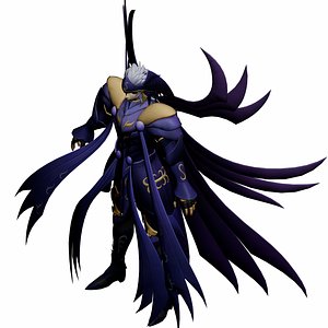 Saint Seiya - Oneiros Low-poly 3D model