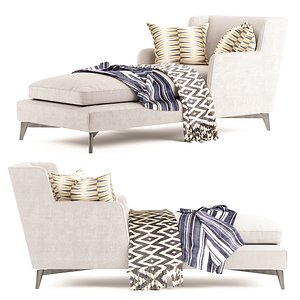 3D model Vibieffe Class Chaise Longue