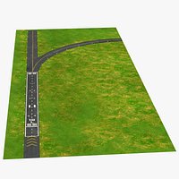 Landing Runway With Curve