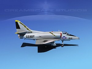 Douglas A-4D Skyhawk V20 USN