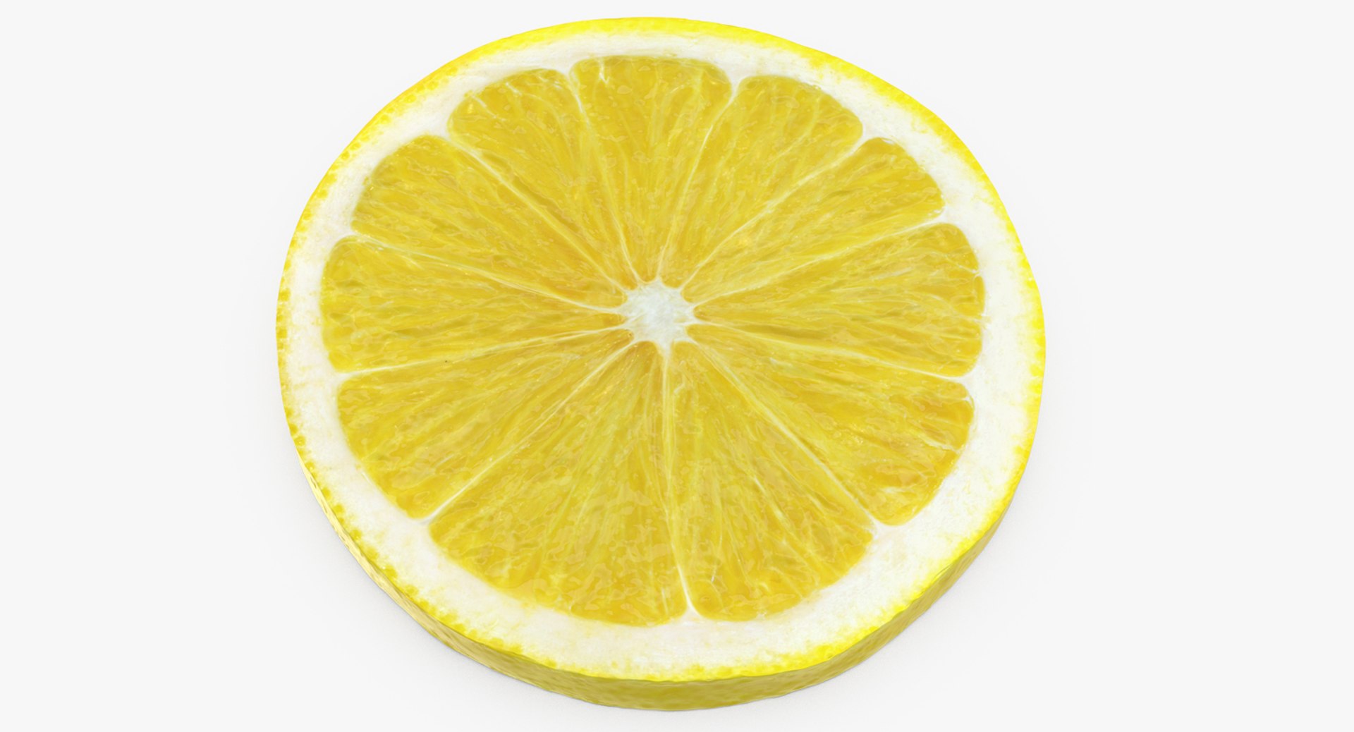 3D Lemon Slice - TurboSquid 1223905