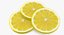 3D lemon slice
