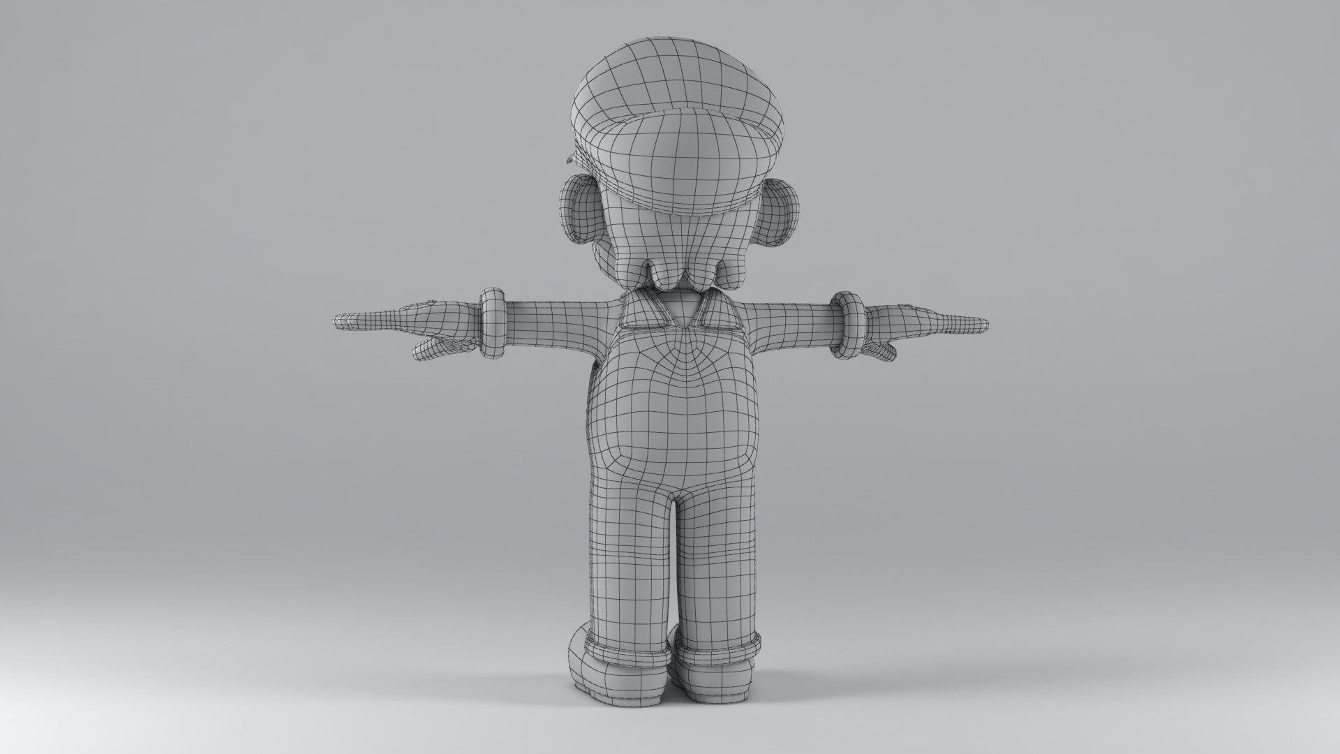 Mario Character Rig 3D - TurboSquid 1455929