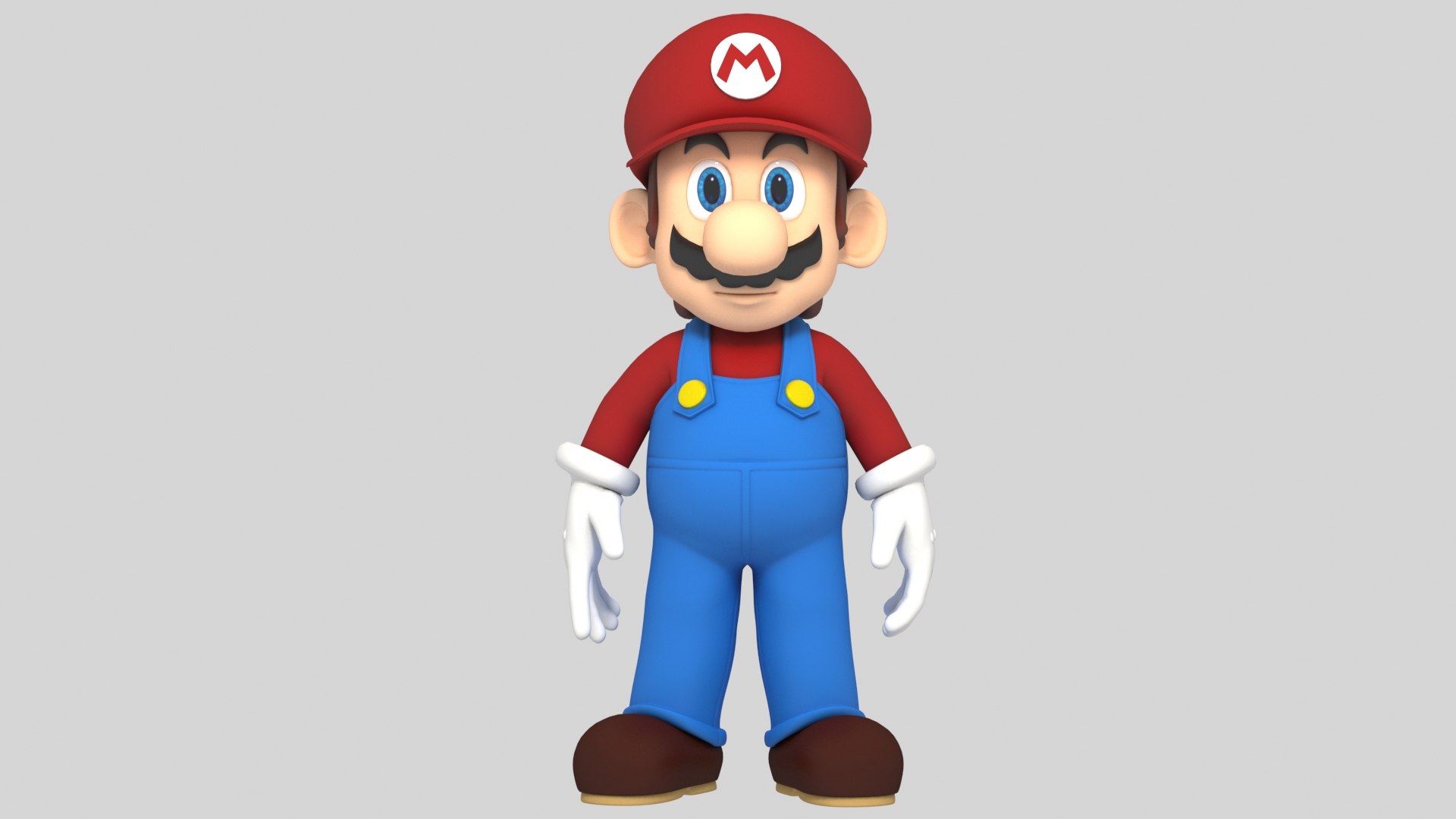 Mario Character Rig 3D - TurboSquid 1455929