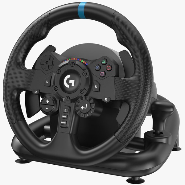 Gaming Steering Wheel 3D model
