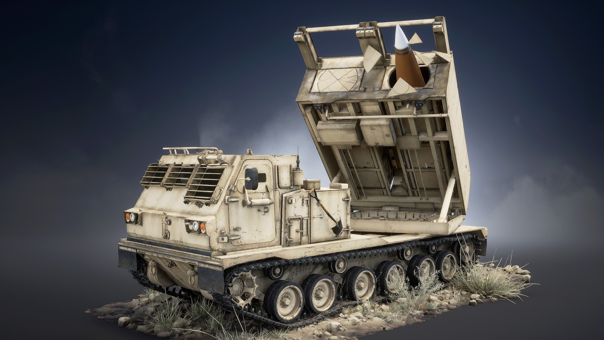 M270 MLRS Game Ready 3D Model - TurboSquid 2080147
