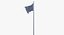 Flag On Pole Belize