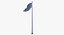 Flag On Pole Belize
