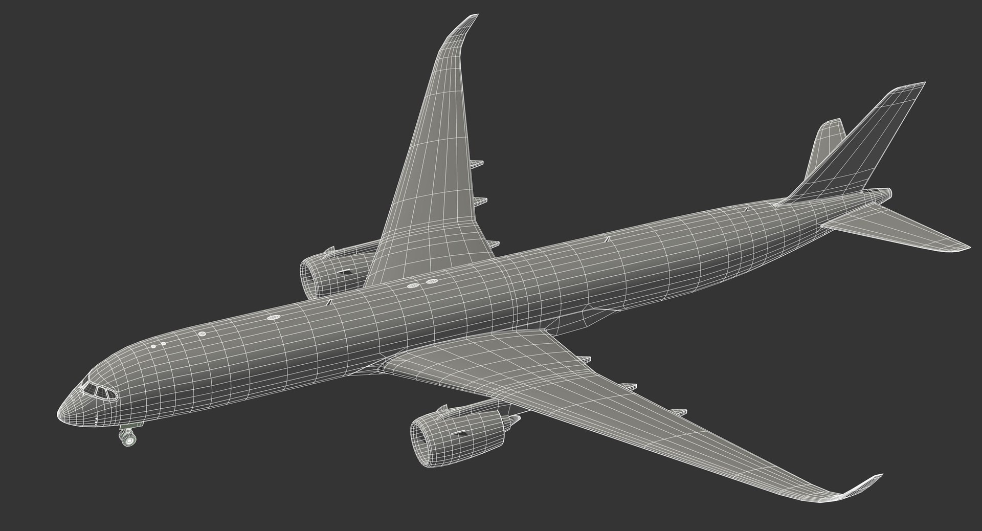 Airbus A350F FedEx 3D model - TurboSquid 2094528