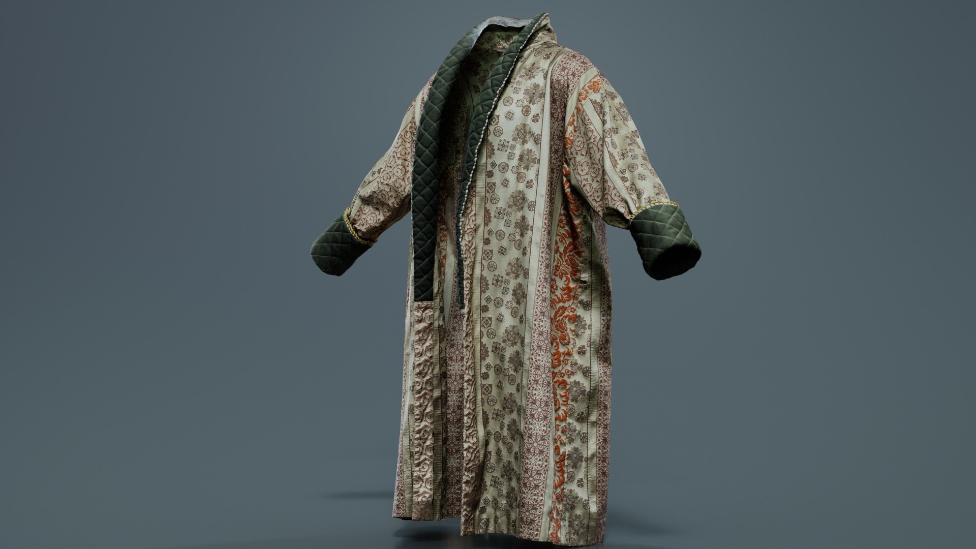 Robe Retro Detailed Remastered 3D Model - TurboSquid 2360234