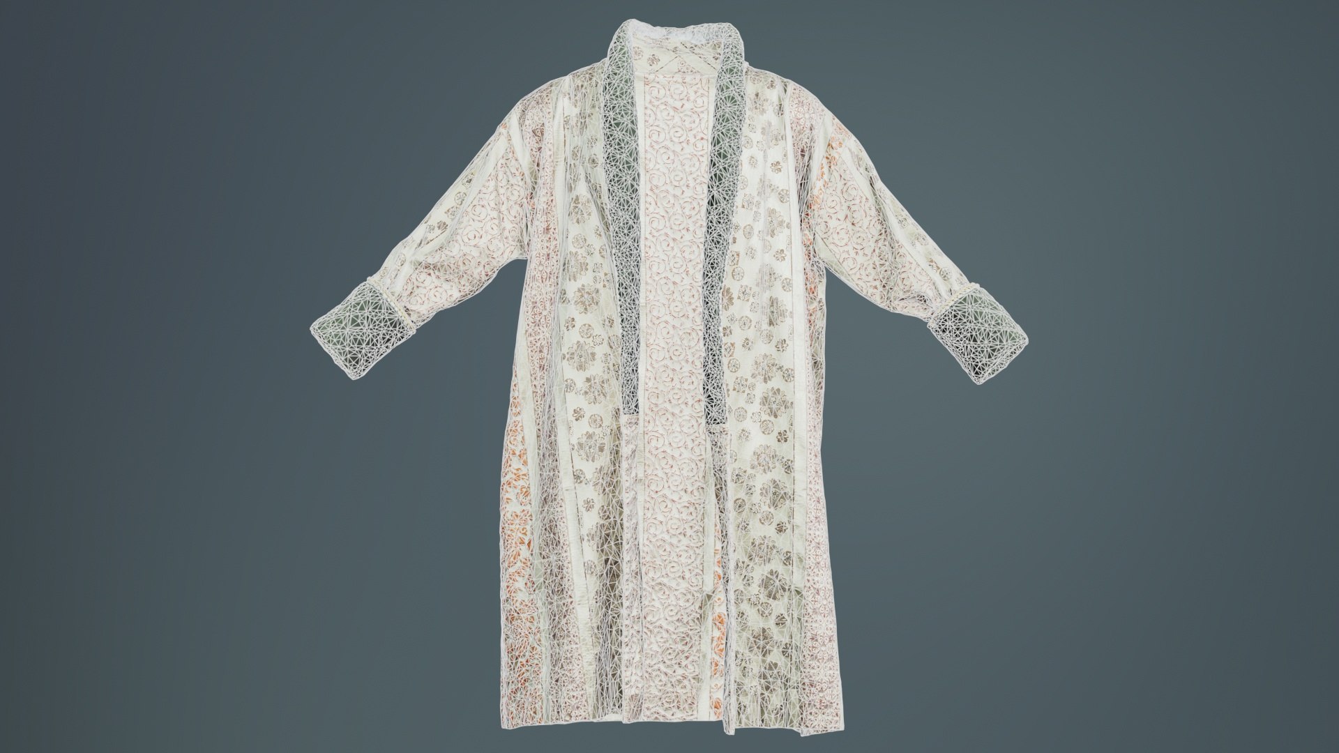 Robe Retro Detailed Remastered 3D Model - TurboSquid 2360234