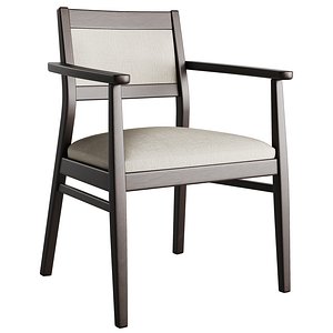 H Contract Asher Dining Chair 3D model