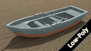 Old rowboat
