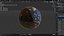 Volumetric Planet Earth with Aurora Borealis For Blender