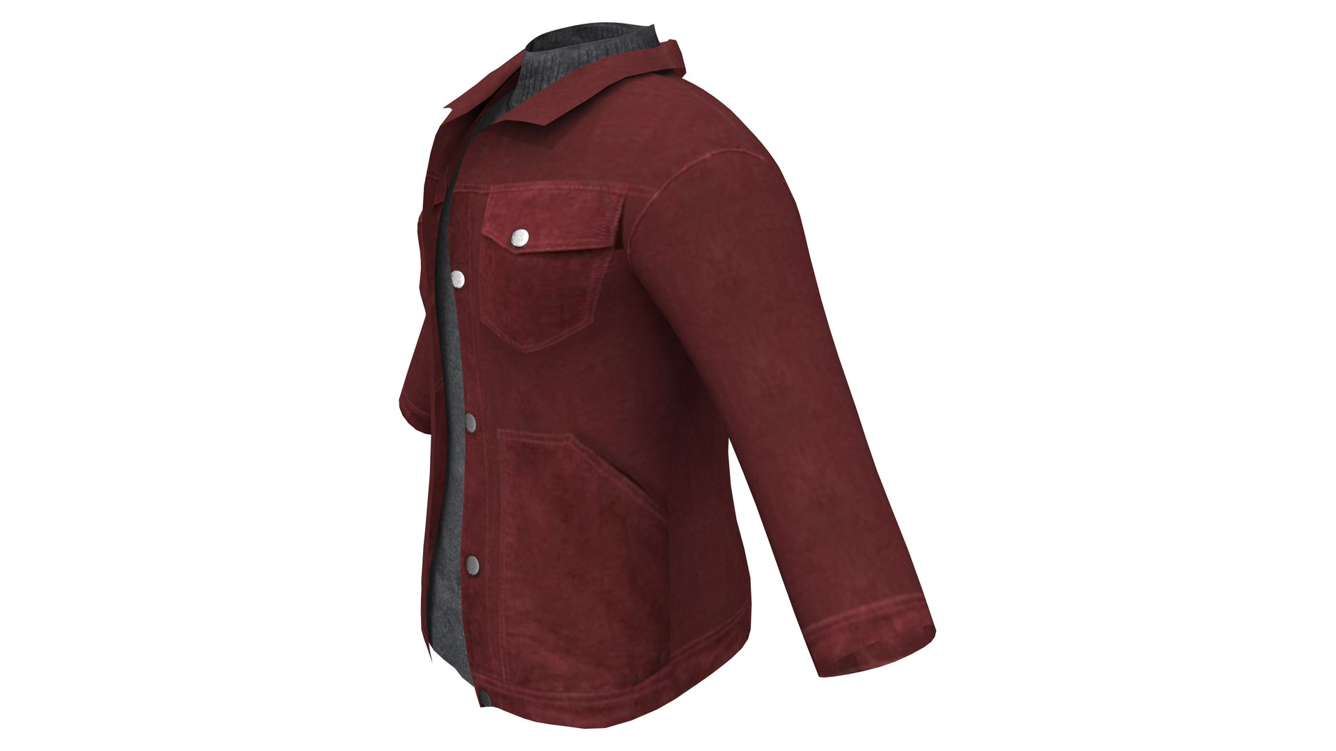 3D Mens Trucker Jacket With Polo Neck Jumper model https://p.turbosquid.com/ts-thumb/ie/FgjBUI/Il/preview2/png/1684498476/1920x1080/fit_q87/b9f0e99394b85fbe5f61319e6cd64506320c5bdb/preview2.jpg