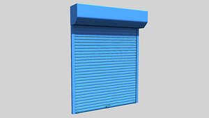 roller shutter 3d model