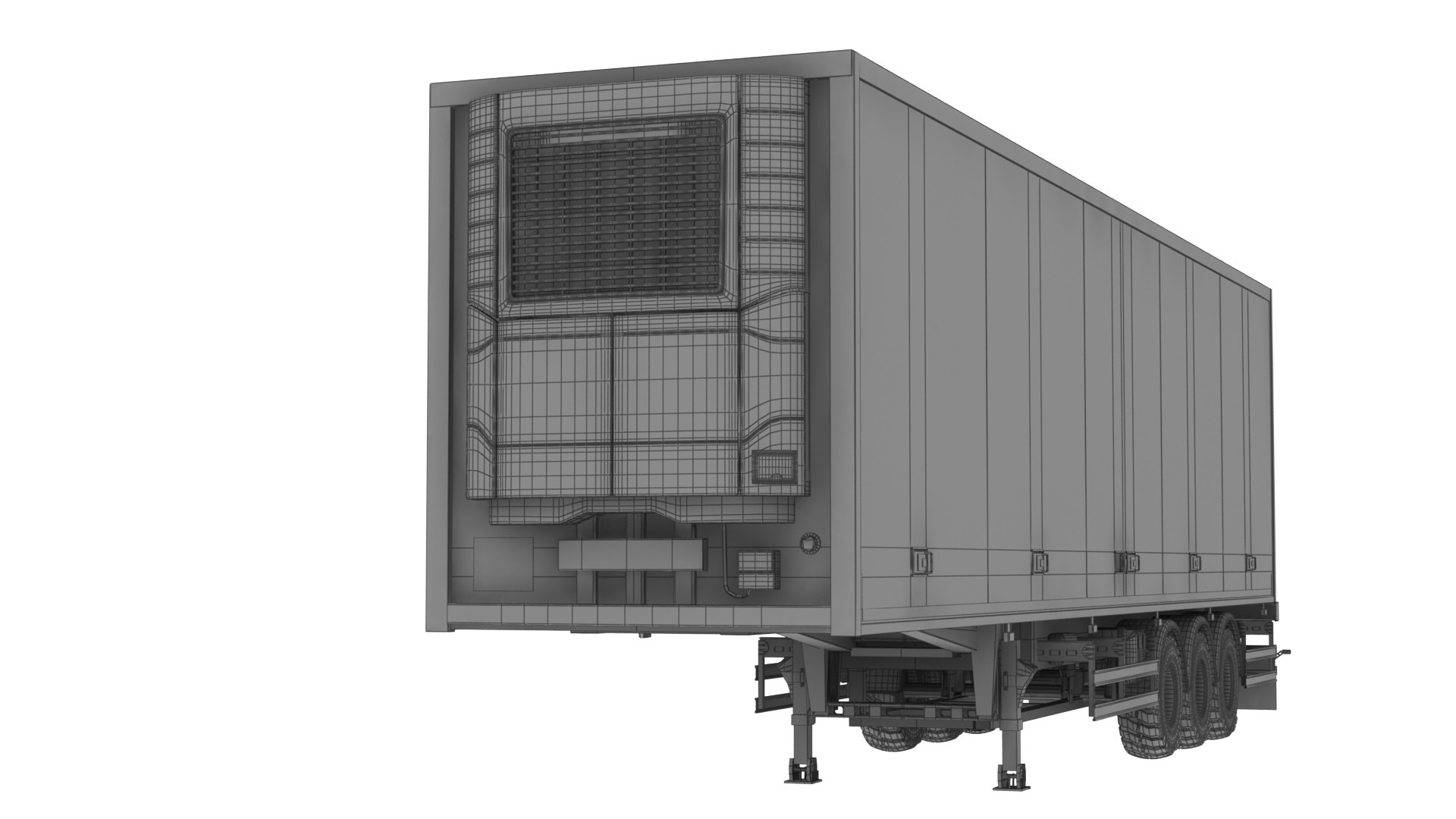 Box Trailer1 3D - TurboSquid 2278543