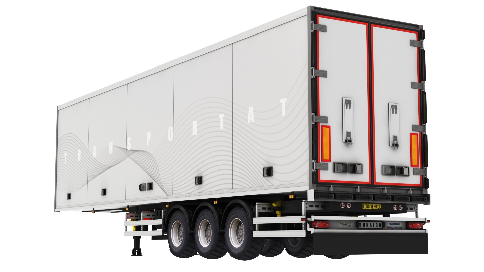 Box Trailer1 3D - TurboSquid 2278543