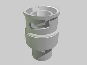 free 3ds mode locking bnc plug jack