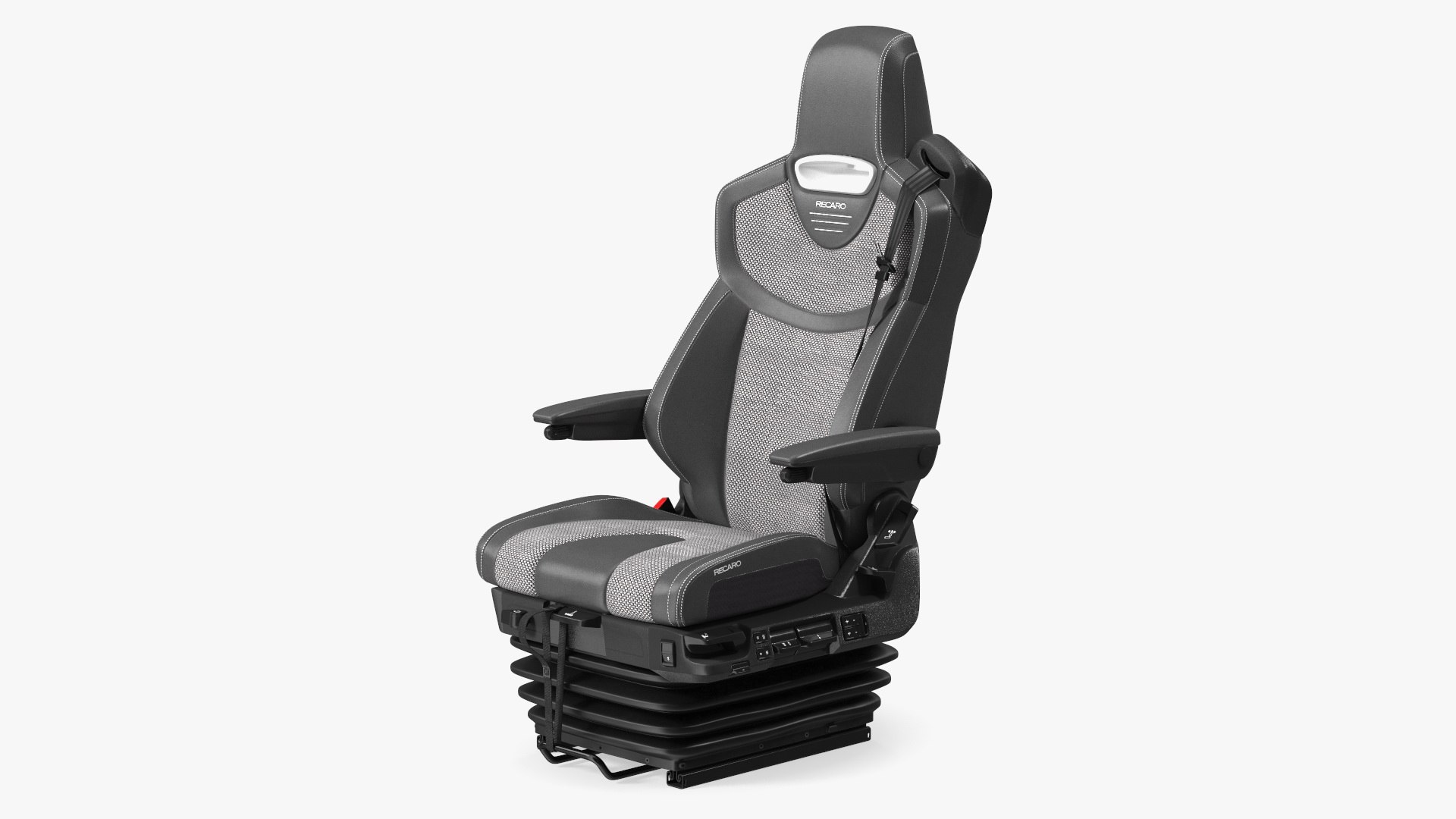 Premium Truck Driver Seat Recaro C 7000 3D model preview