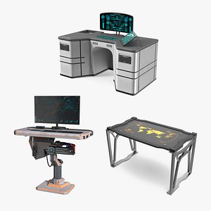 Sci Fi Tables Collection model