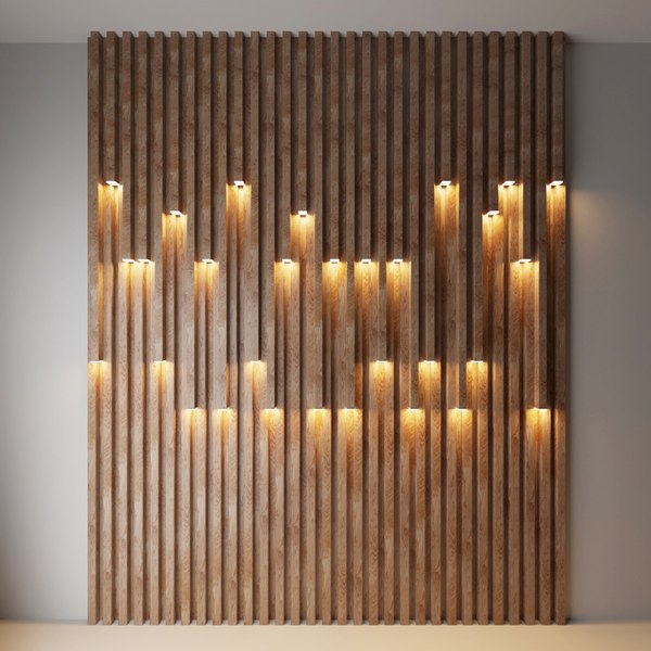 Wall decorate light 2 3D - TurboSquid 1492059